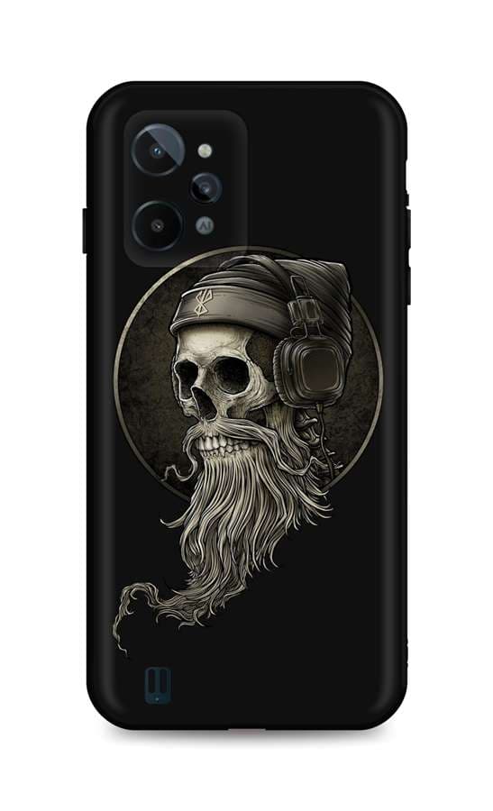 Kryt TopQ Realme C31 silikon Music Skeleton 74278