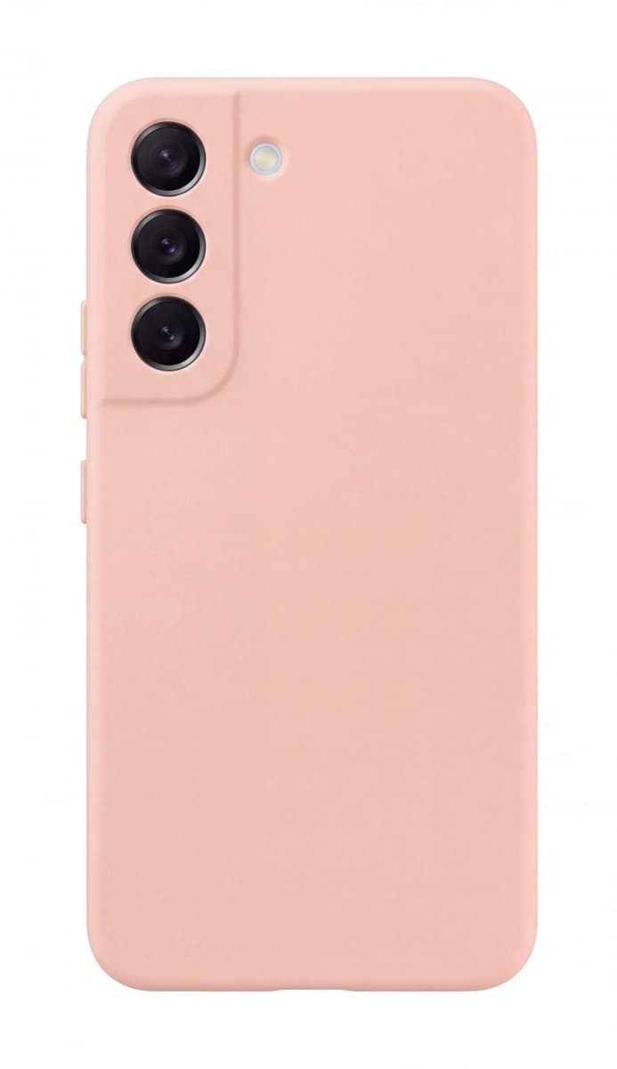 Zadní kryt Silicone Lite pro Samsung Galaxy S22 pudrově růžový