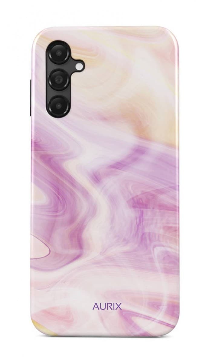 Kryt AURIX Samsung A15 pevný Pinky Wave 134292