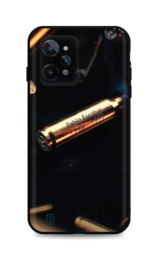 Kryt TopQ Realme C31 silikon Pablo Escobar Bullet 74305