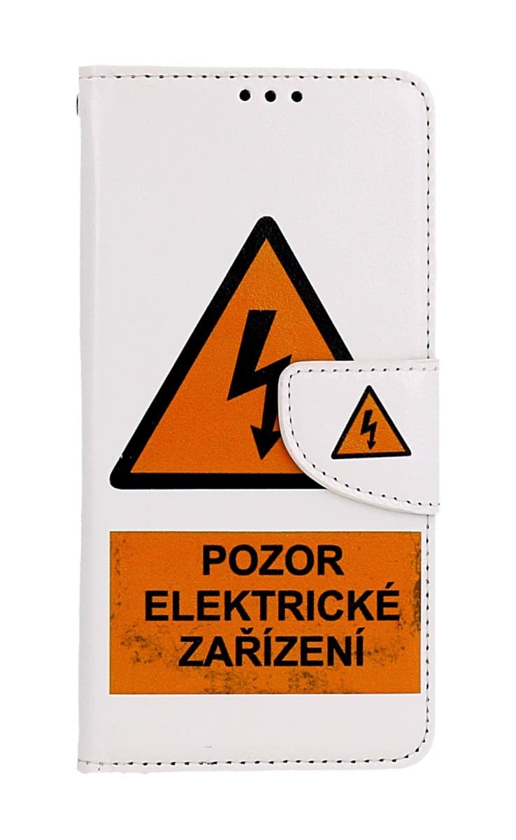 Pouzdro TopQ Samsung A54 5G knížkové Pozor elektrické zařízení 94305 - náhled 1