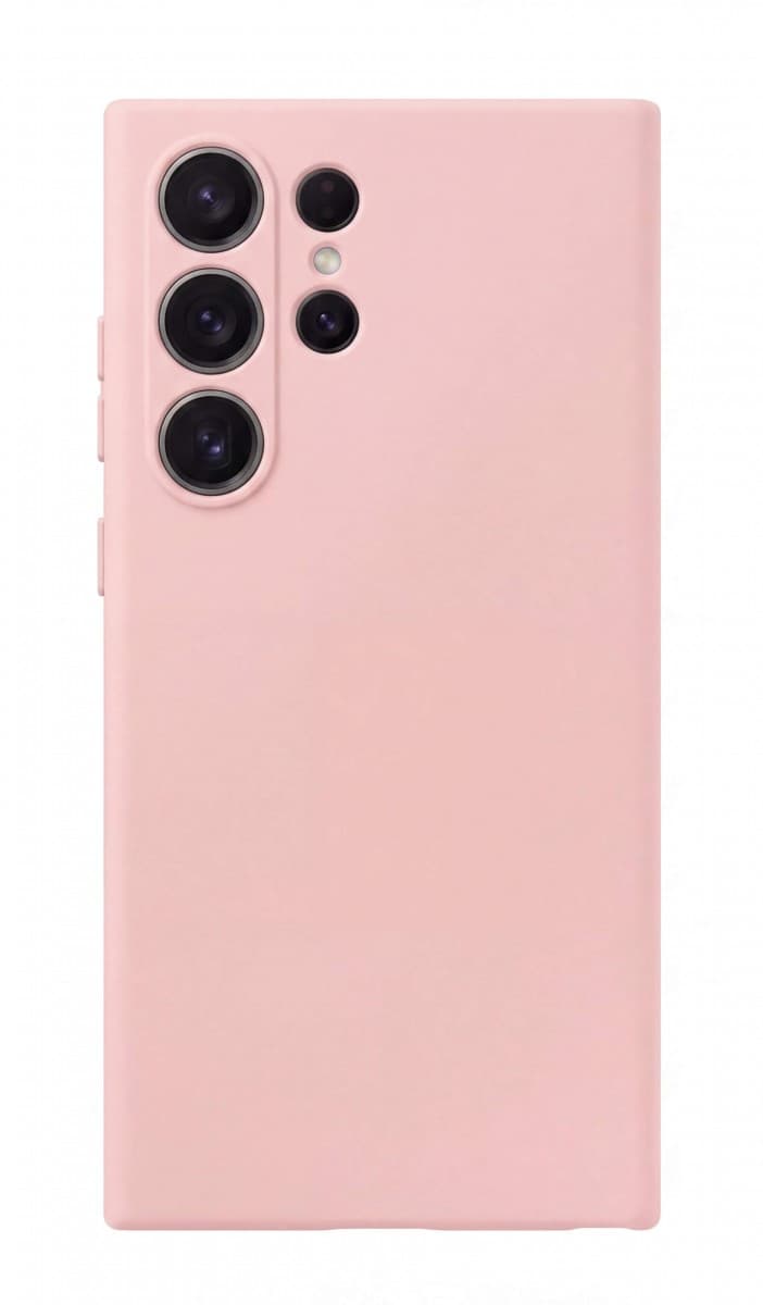 Zadní kryt Silicone Lite pro Samsung Galaxy S25 Ultra pudrově růžový