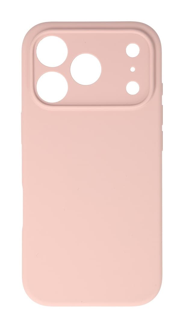 Zadní kryt Silicone Lite pro iPhone 17 Pro Max pudrově růžový