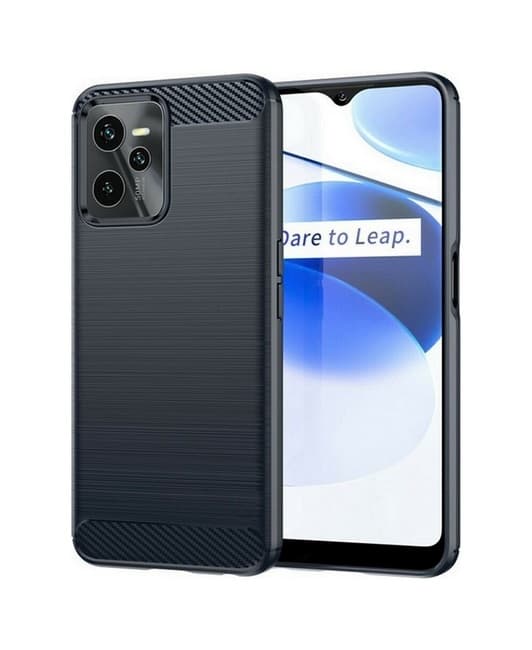 Kryt TopQ Realme C35 silikon černý 74373