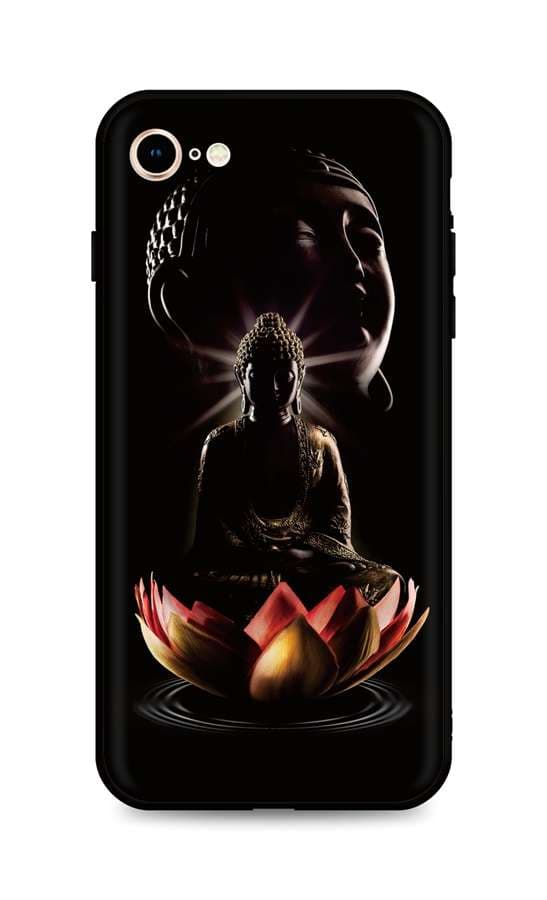 Kryt TopQ iPhone SE 2022 silikon Meditation 74385