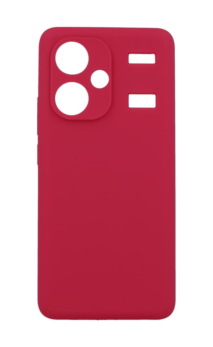 Kryt TopQ Essential Xiaomi Redmi Note 13 Pro+ 5G malinový 124403