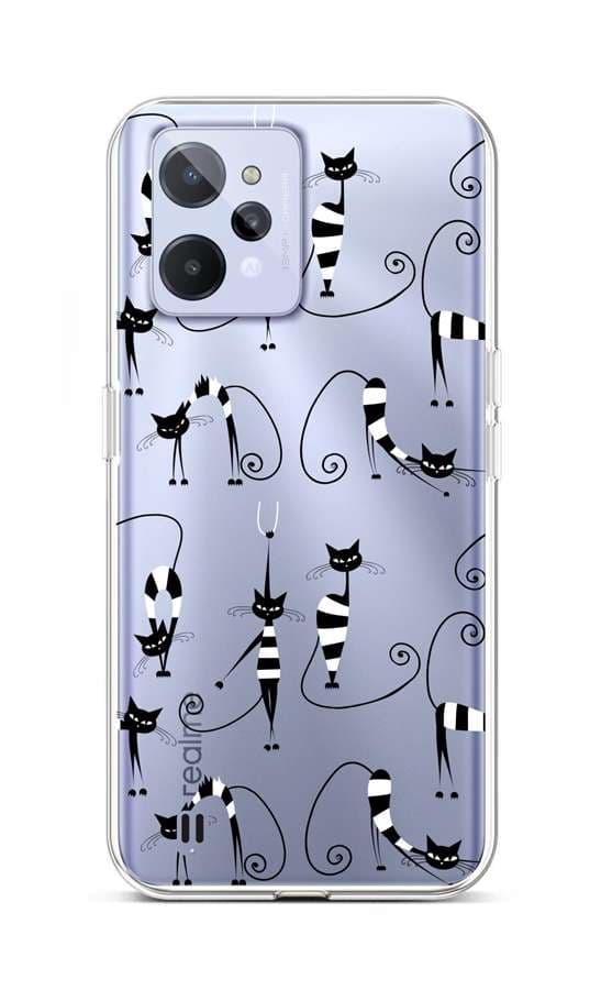 Kryt TopQ Realme C31 silikon Cats 1 74407