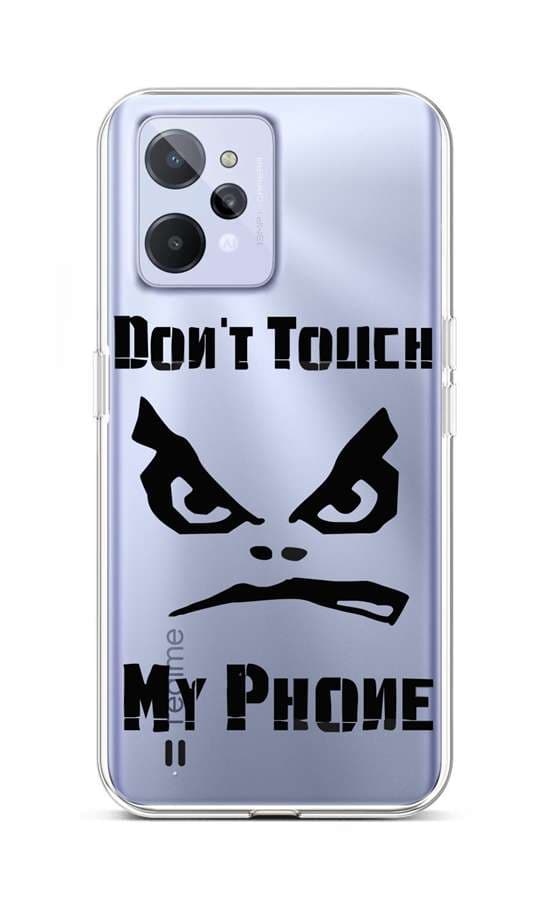 Kryt TopQ Realme C31 Don´t Touch průhledný 74436