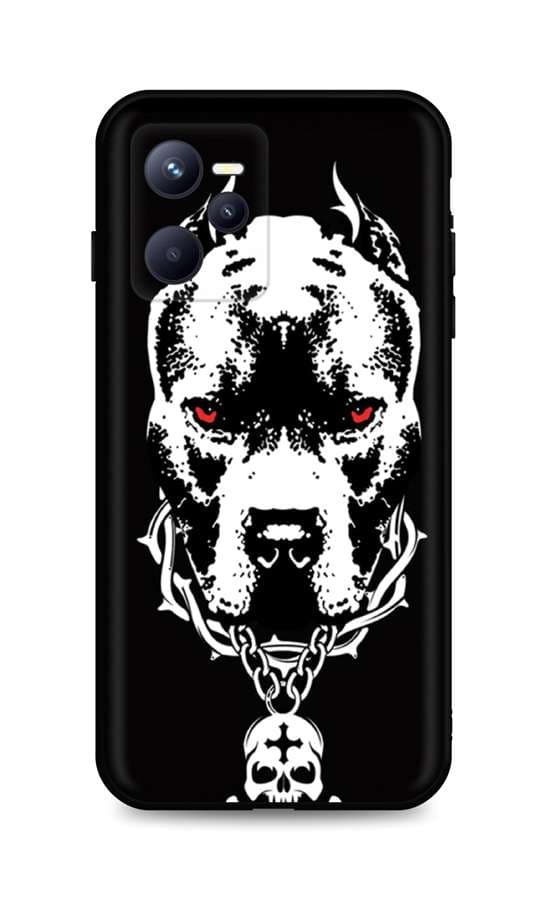 Kryt TopQ Realme C35 Fighting Dog 74480