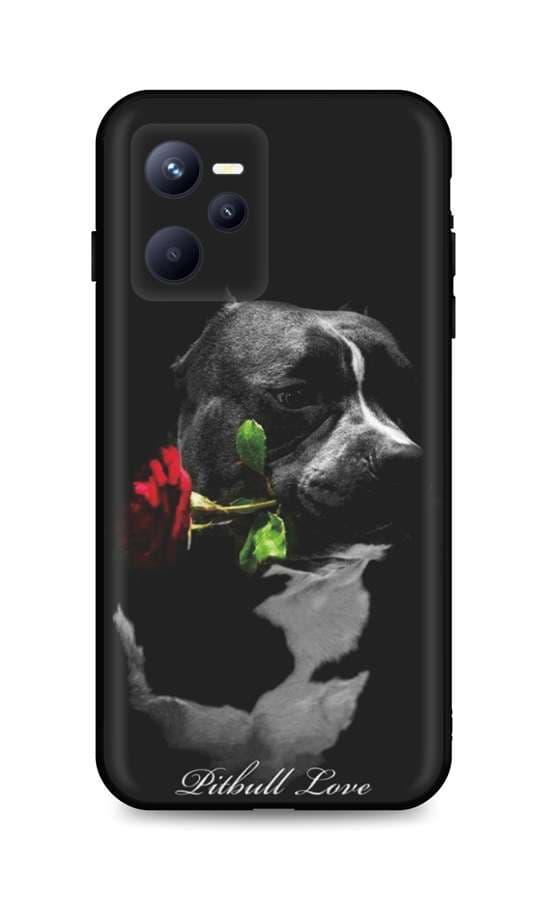 Kryt TopQ Realme C35 Pitbull Love 74481
