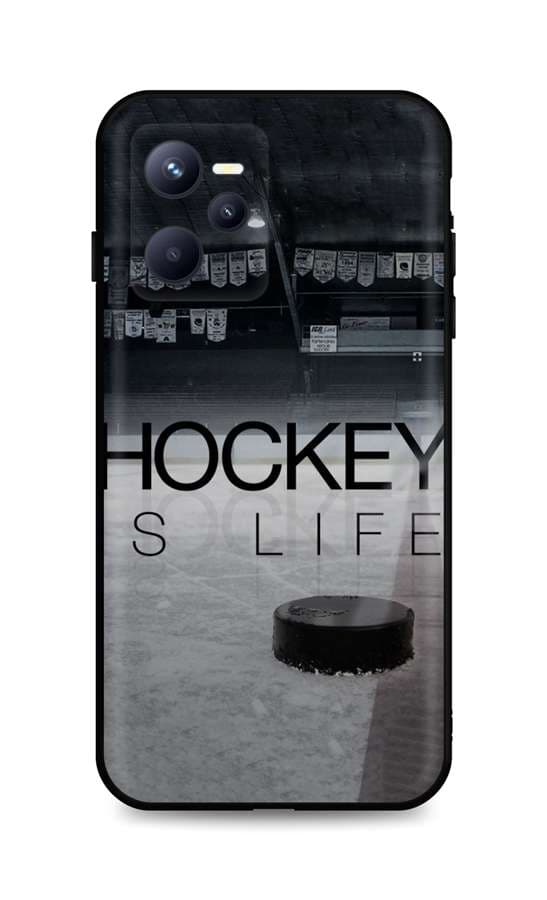 Kryt TopQ Realme C35 Hockey Is Life 74486