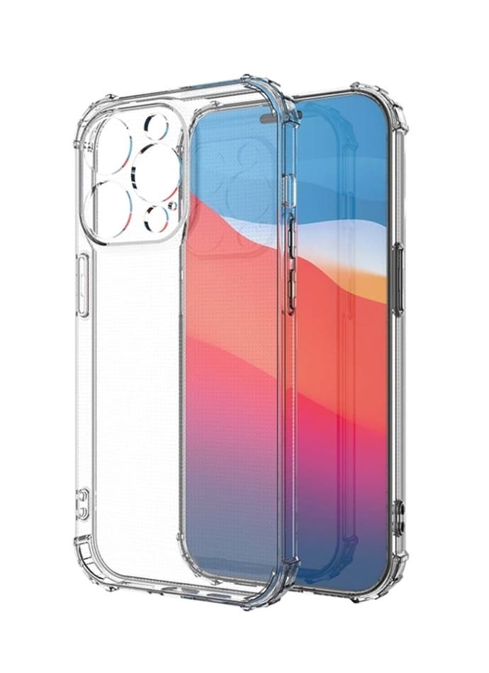 Kryt TopQ iPhone 14 Pro průhledný Antishock 84494