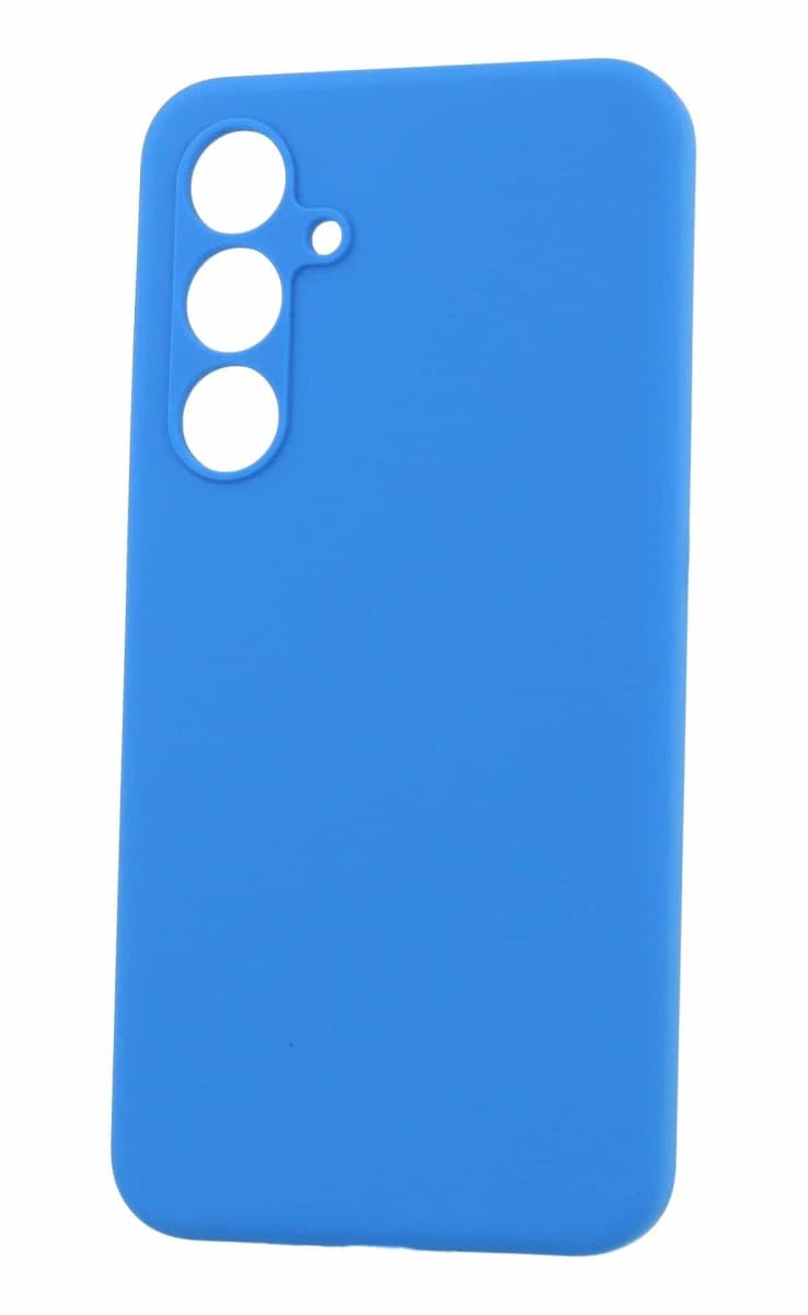 Zadní kryt Silicone Lite pro Samsung S24 FE modrý