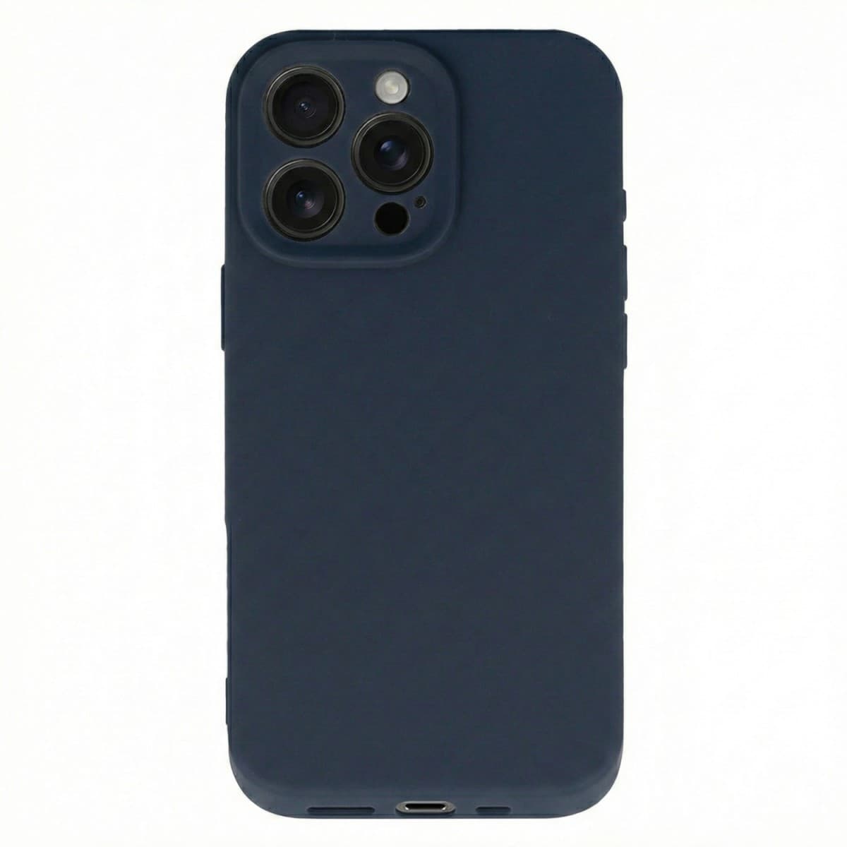 Zadní kryt Silicone Lite pro iPhone 15 Pro navy
