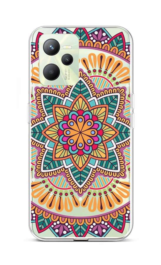 Kryt TopQ Realme C35 Happy Mandala 74622