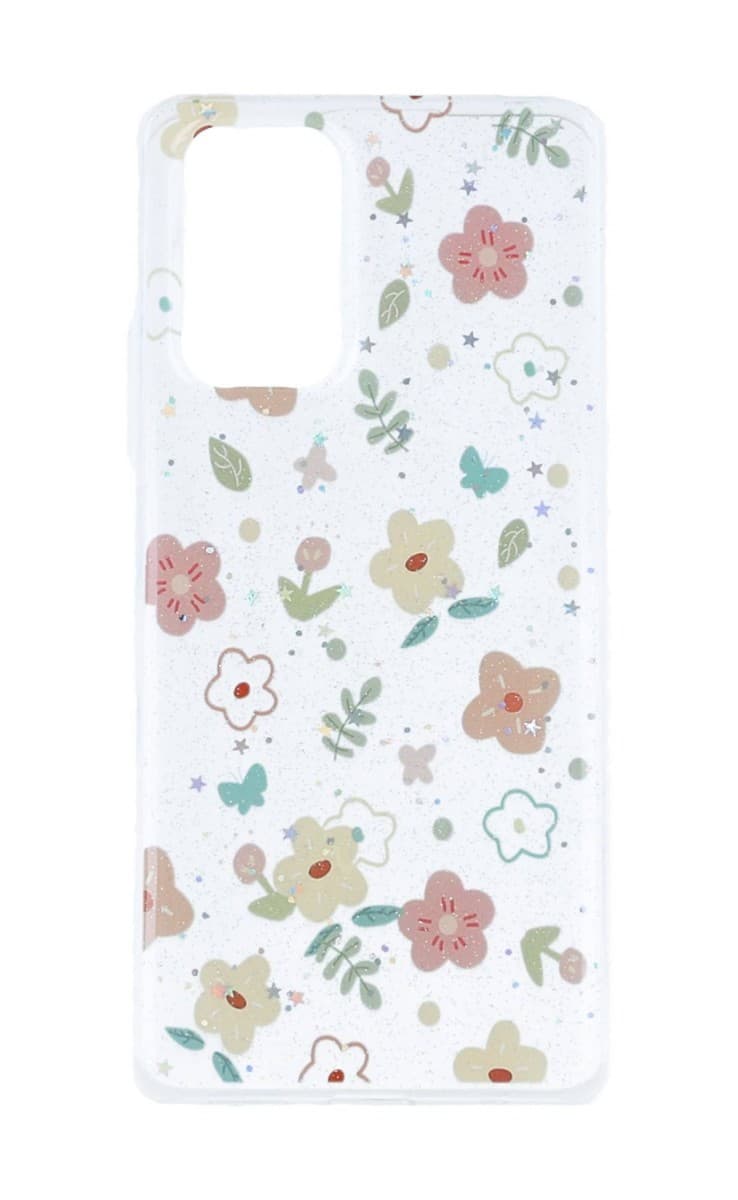 Kryt TopQ Glitter Xiaomi Redmi Note 10 Pro Květinový mix 94635