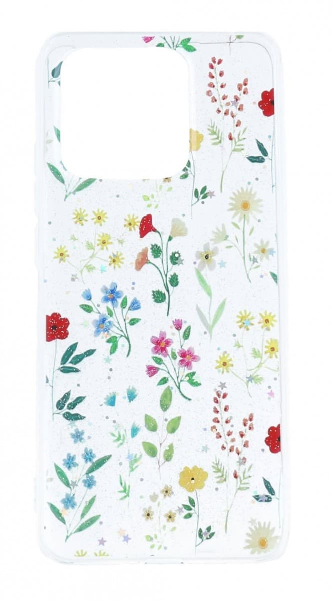 Kryt TopQ Glitter Xiaomi Redmi 10C Rozkvetlá louka 94660