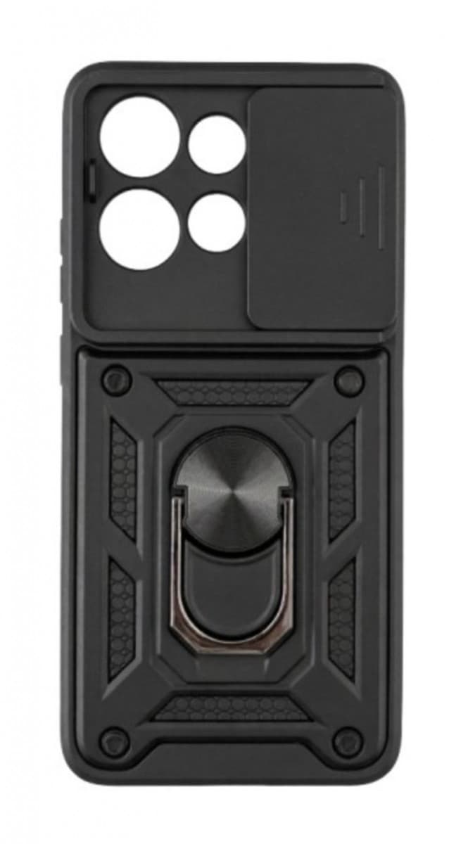 Kryt TopQ Armor Lens Motorola Edge 50 Neo ultra odolný černý 174690