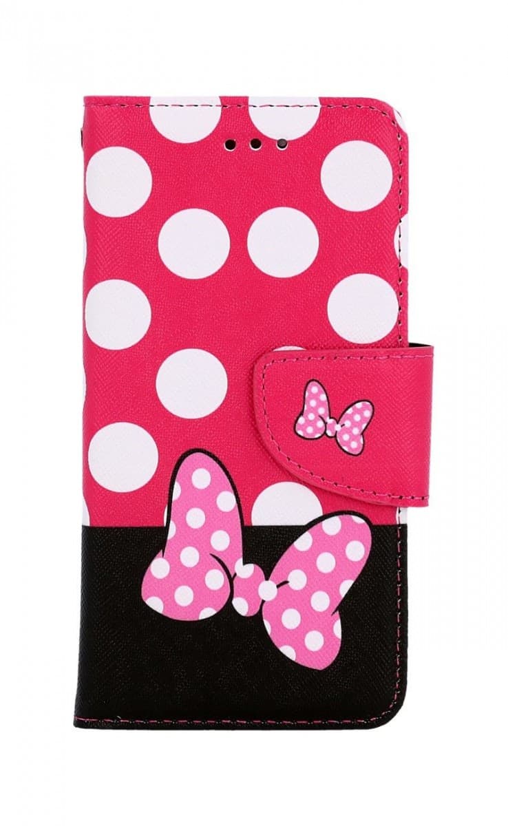 Pouzdro TopQ iPhone SE 2022 knížkové Minnie Mouse 74711 - náhled 1