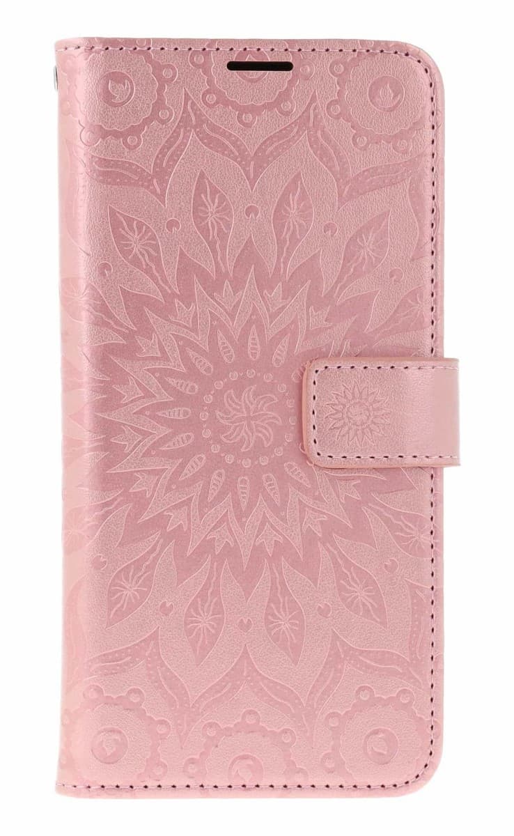 Pouzdro TopQ Samsung A57 5G knížkové Mandala růžová 174833 - náhled 1