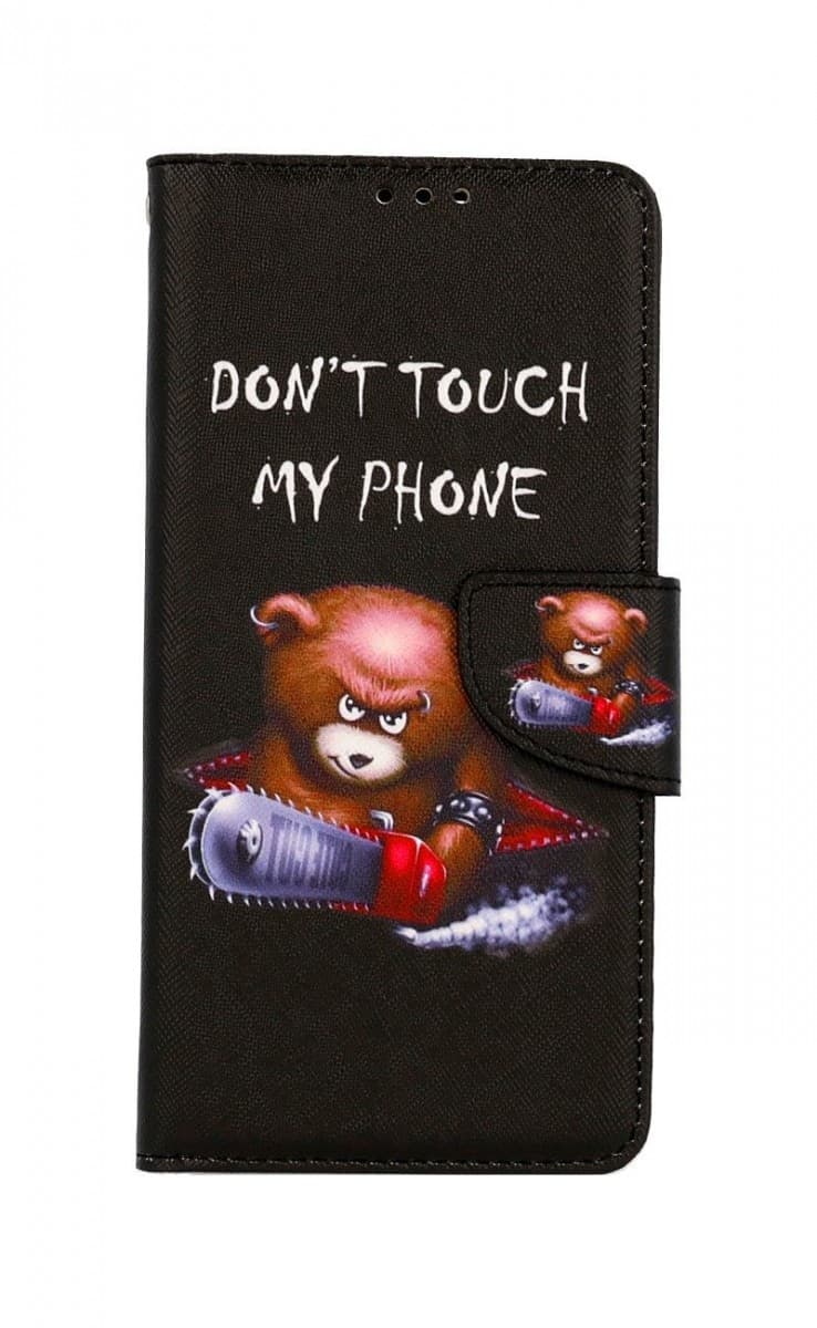 Pouzdro TopQ Realme C35 knížkové Don´t Touch méďa 74890 - náhled 1