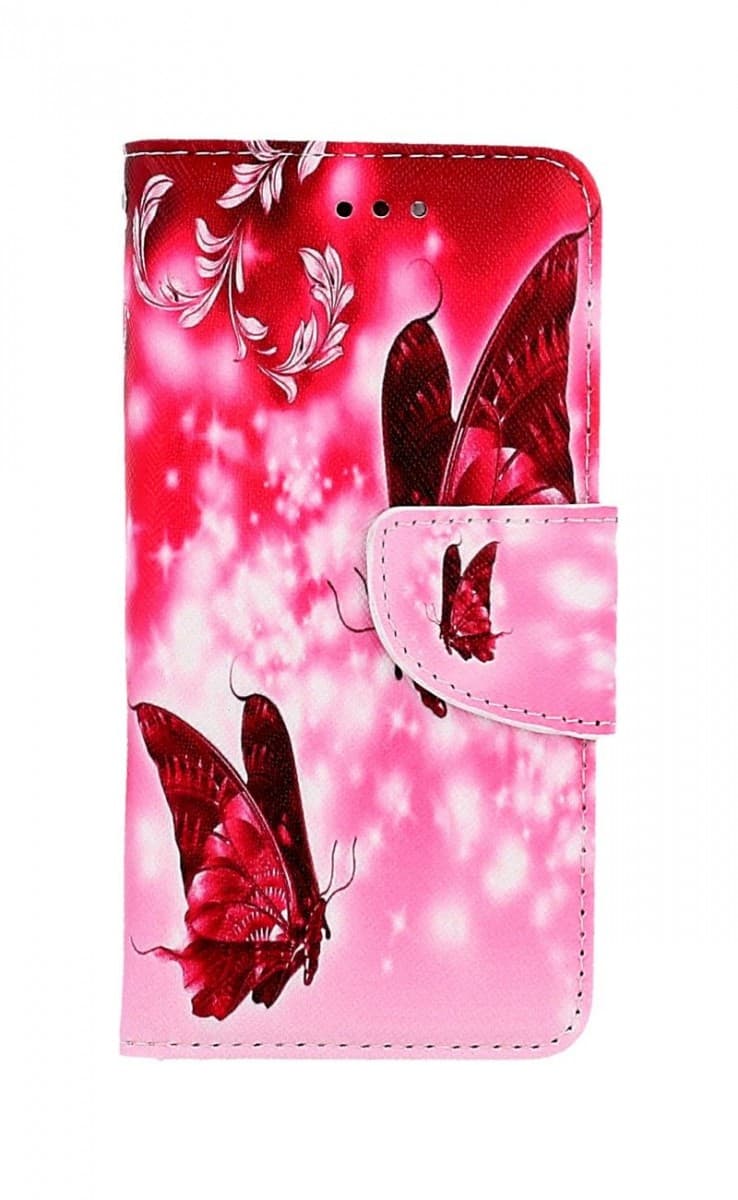 Pouzdro TopQ iPhone SE 2022 knížkové Zamilovaní motýlci 74898 - náhled 1
