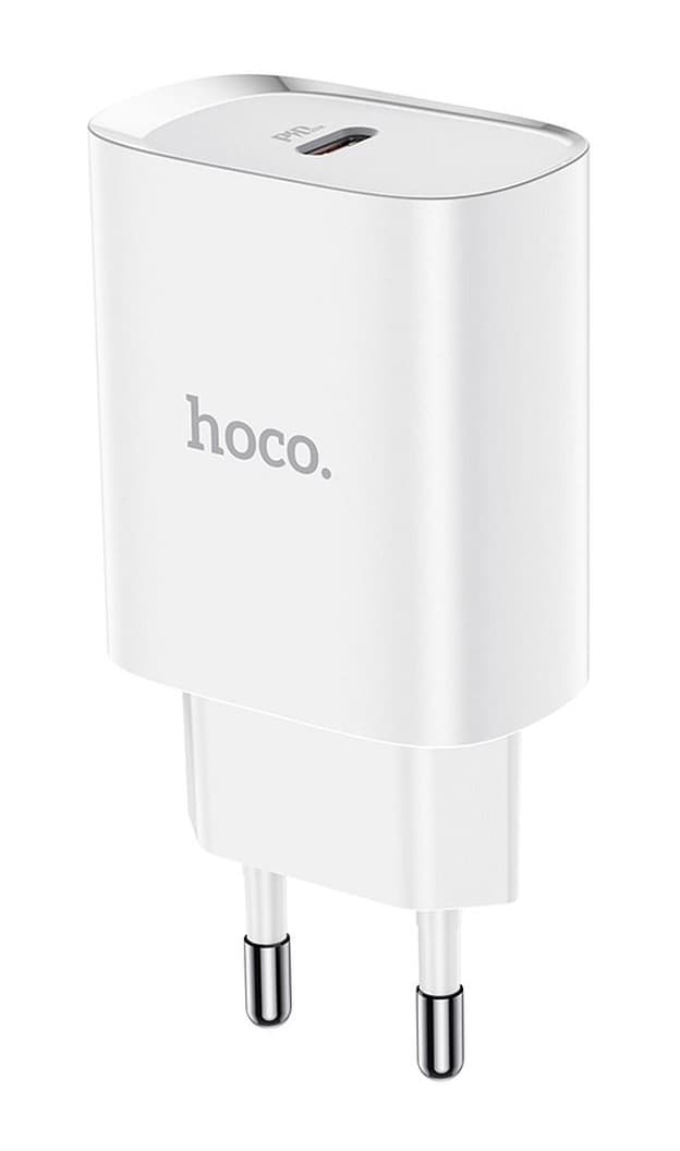 Adaptér HOCO N14 s funkcí rychlonabíjení 20W bílý 104905 - náhled 1
