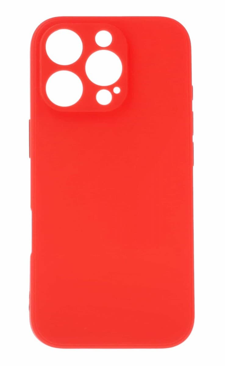 Kryt TopQ Pastel iPhone 16 Pro červený 124906