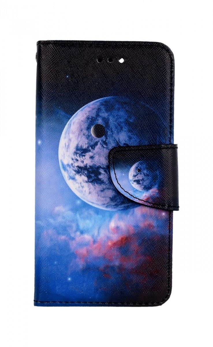 Pouzdro TopQ iPhone SE 2022 knížkové Planeta 74963 - náhled 1