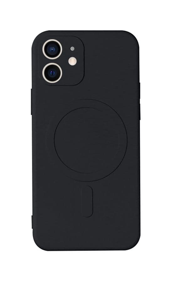 Kryt TopQ iPhone 12 s MagSafe černý 84976