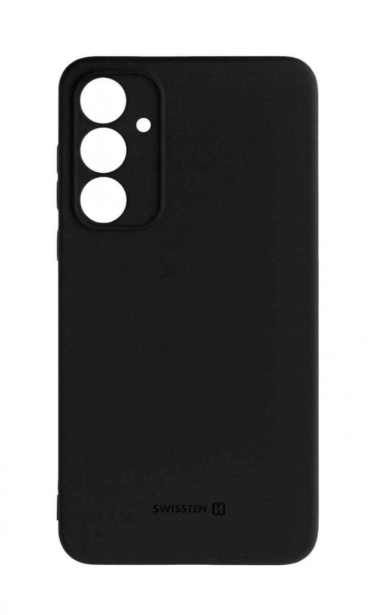 Zadní kryt Swissten Soft Joy pro Samsung A55 černý