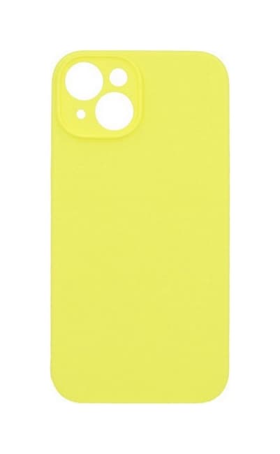 Kryt TopQ Essential iPhone 14 žlutý 85067