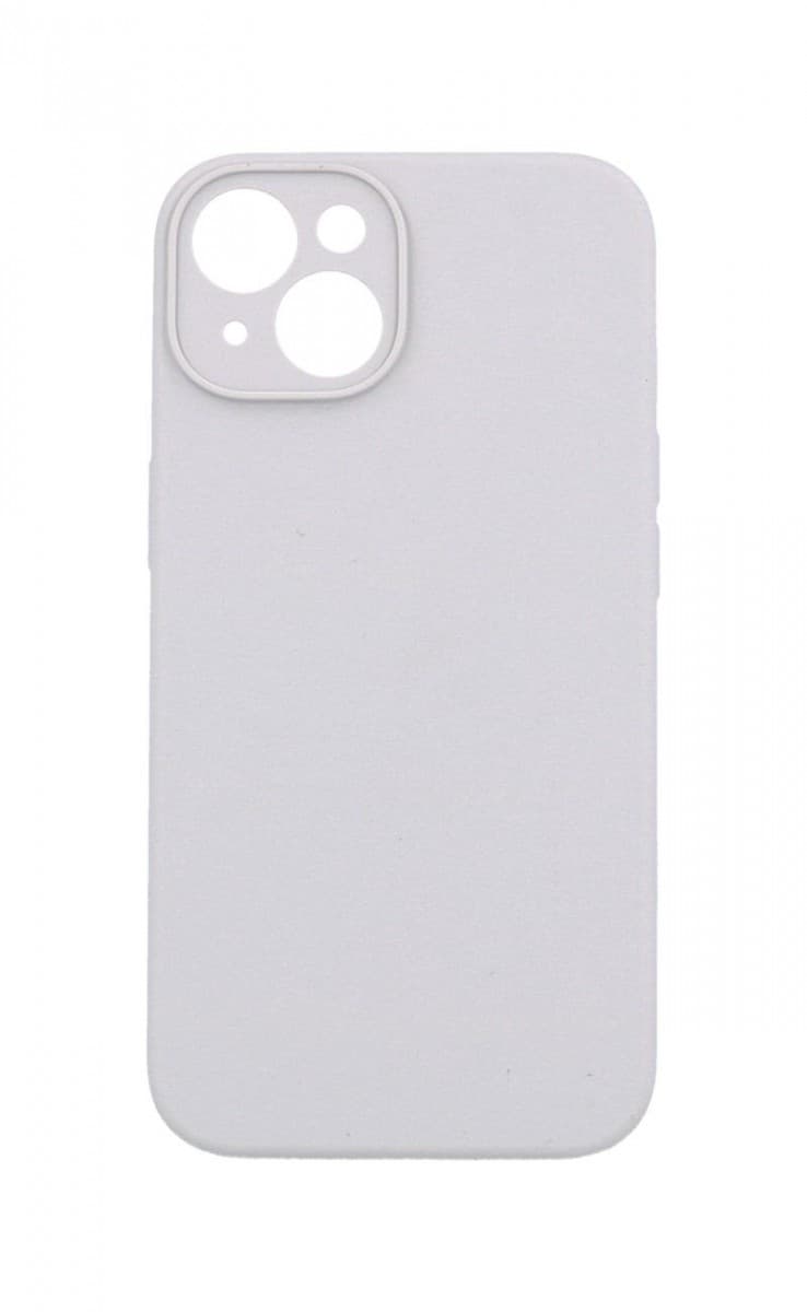 Kryt TopQ Essential iPhone 14 světle šedý 85079