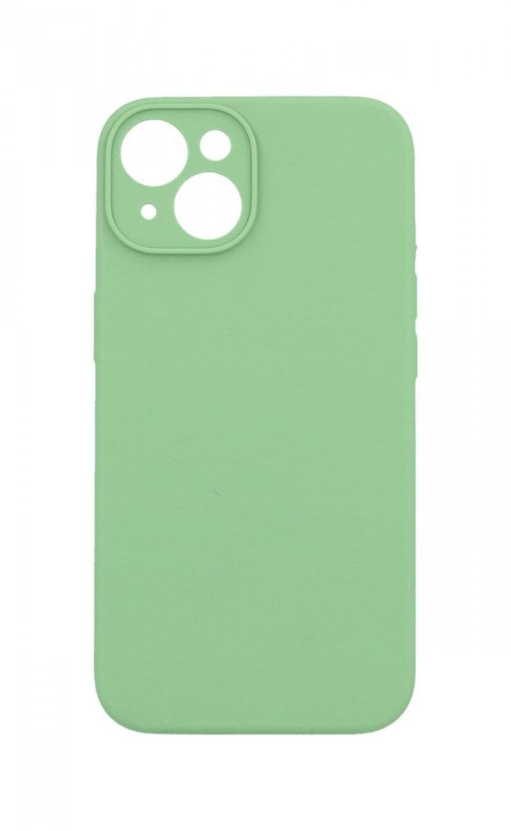 Kryt TopQ Essential iPhone 14 bledě zelený 85083
