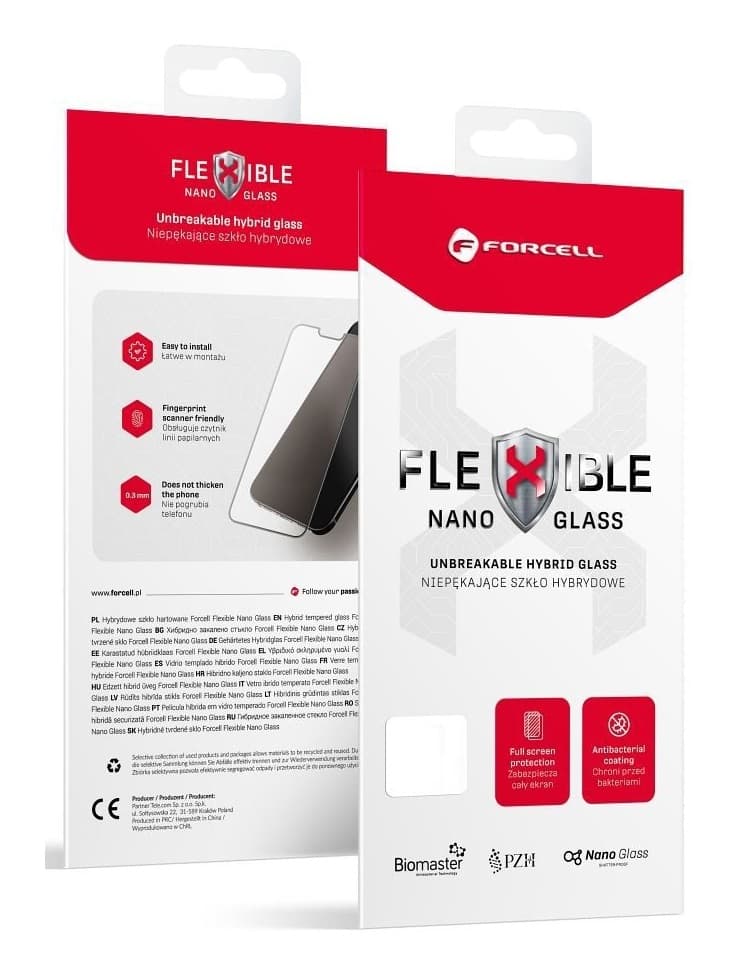 Tvrzené sklo Forcell Flexible iPhone 15 Pro 105090