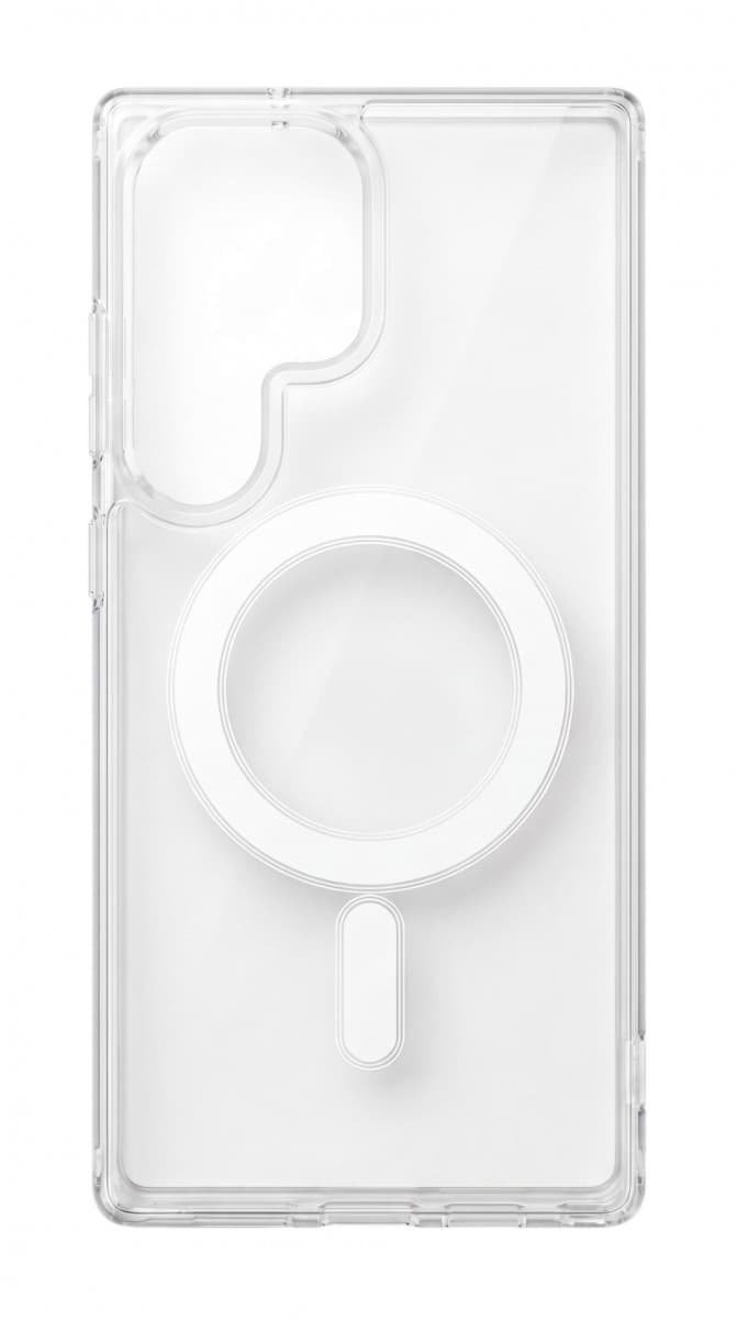 Kryt TopQ Clear Magnetic Samsung S25 Ultra pevný průhledný 175093