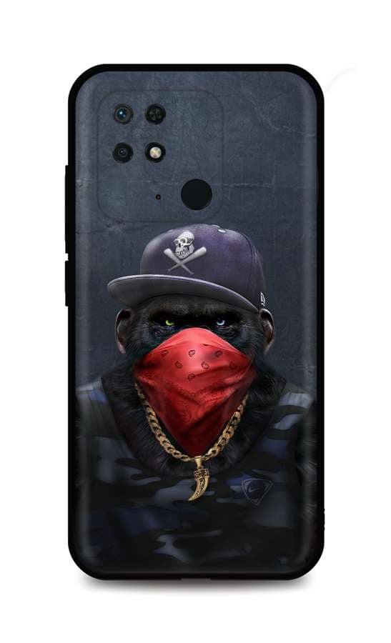 Kryt TopQ Xiaomi Redmi 10C Monkey Gangster 75107