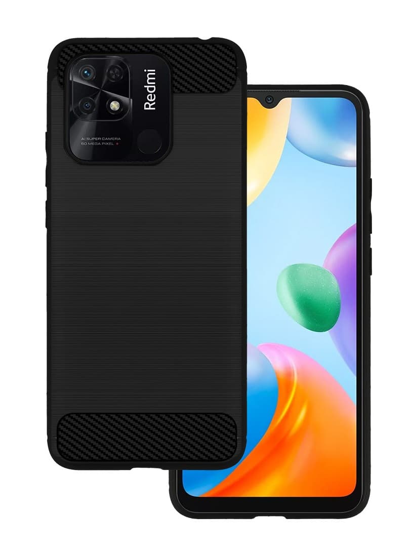 Kryt TopQ Xiaomi Redmi 10C černý 75111 - náhled 1