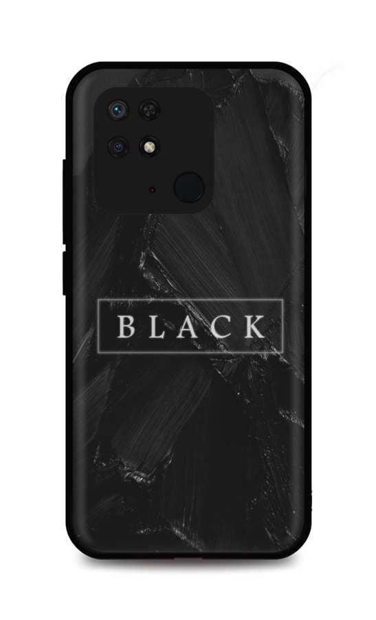 Kryt TopQ LUXURY Xiaomi Redmi 10C pevný Black 75127