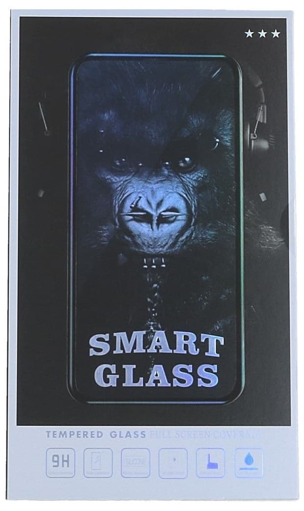 Tvrzené sklo SmartGlass na iPhone 14 Plus Full Cover černé 85162