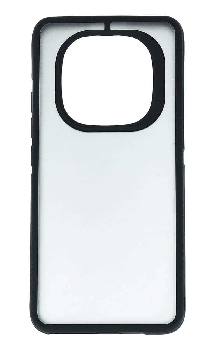 Kryt TopQ Xiaomi Redmi Note 14 Pro+ 5G tmavý s černým okrajem 135282