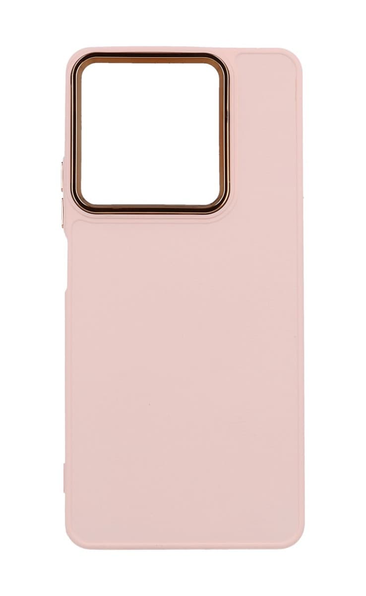 Kryt TopQ Frame Xiaomi Redmi Note 14 růžový 135292