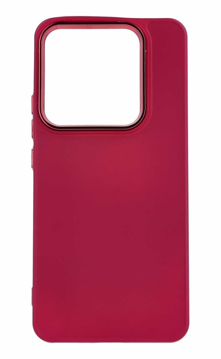 Kryt TopQ Frame Xiaomi Redmi Note 14 5G malinový 135301