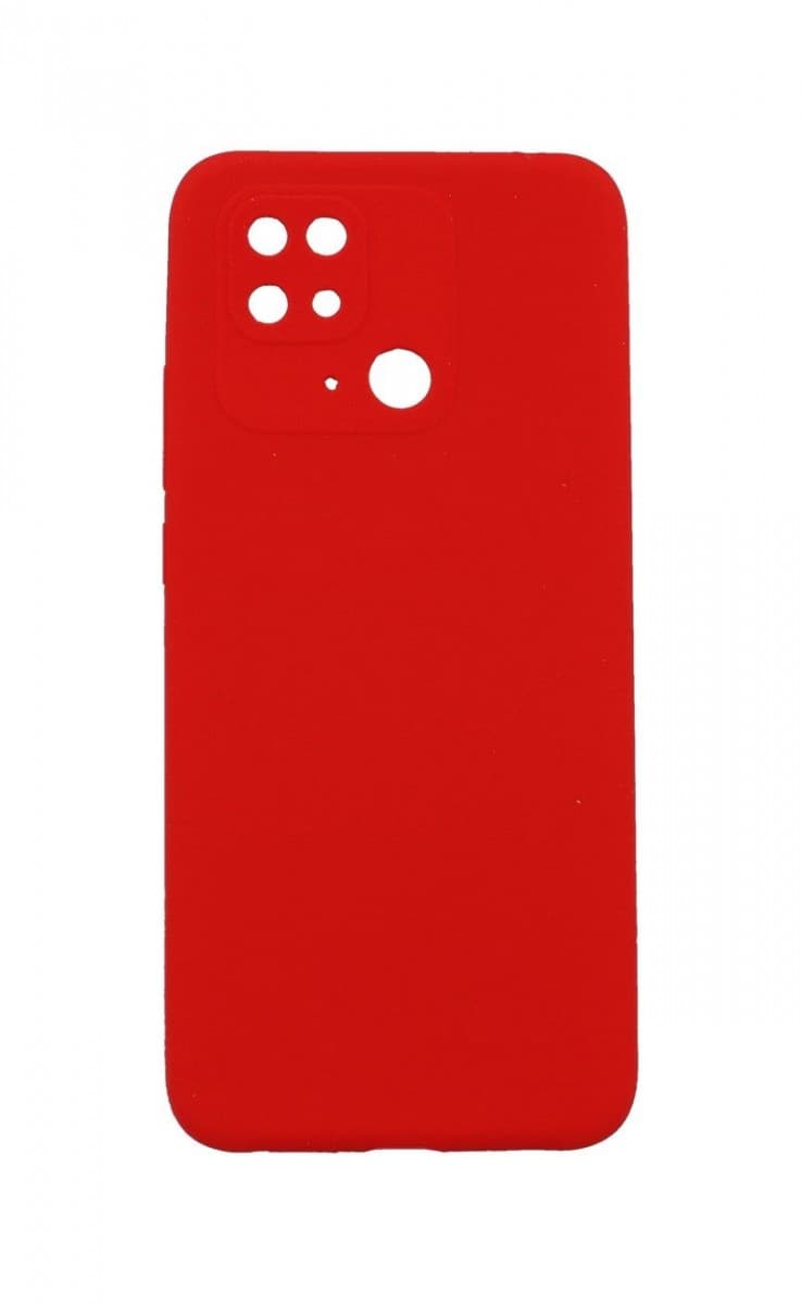 Kryt TopQ Essential Xiaomi Redmi 10C červený VADA 125302