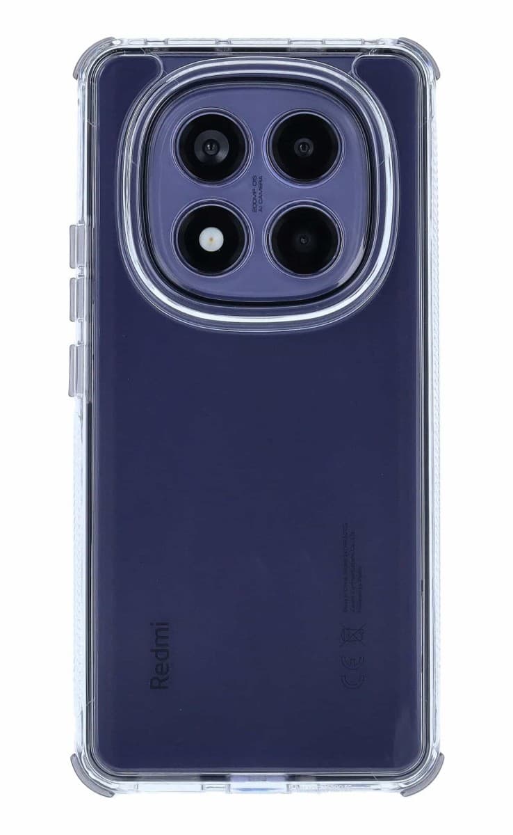 Kryt TopQ Xiaomi Redmi Note 14 Pro 5G odolný průhledný černý 135305
