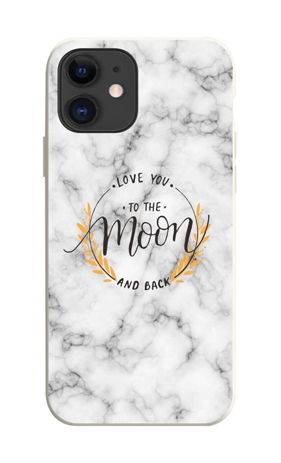 Kryt TopQ iPhone 11 Mramor Moon 75328