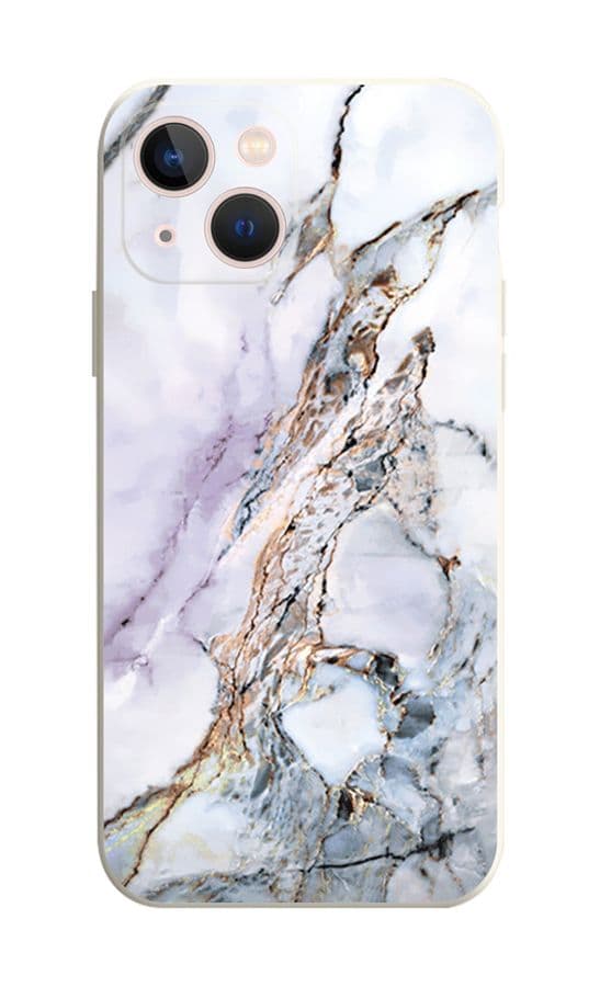 Kryt TopQ iPhone 13 Mramor barevný 75336