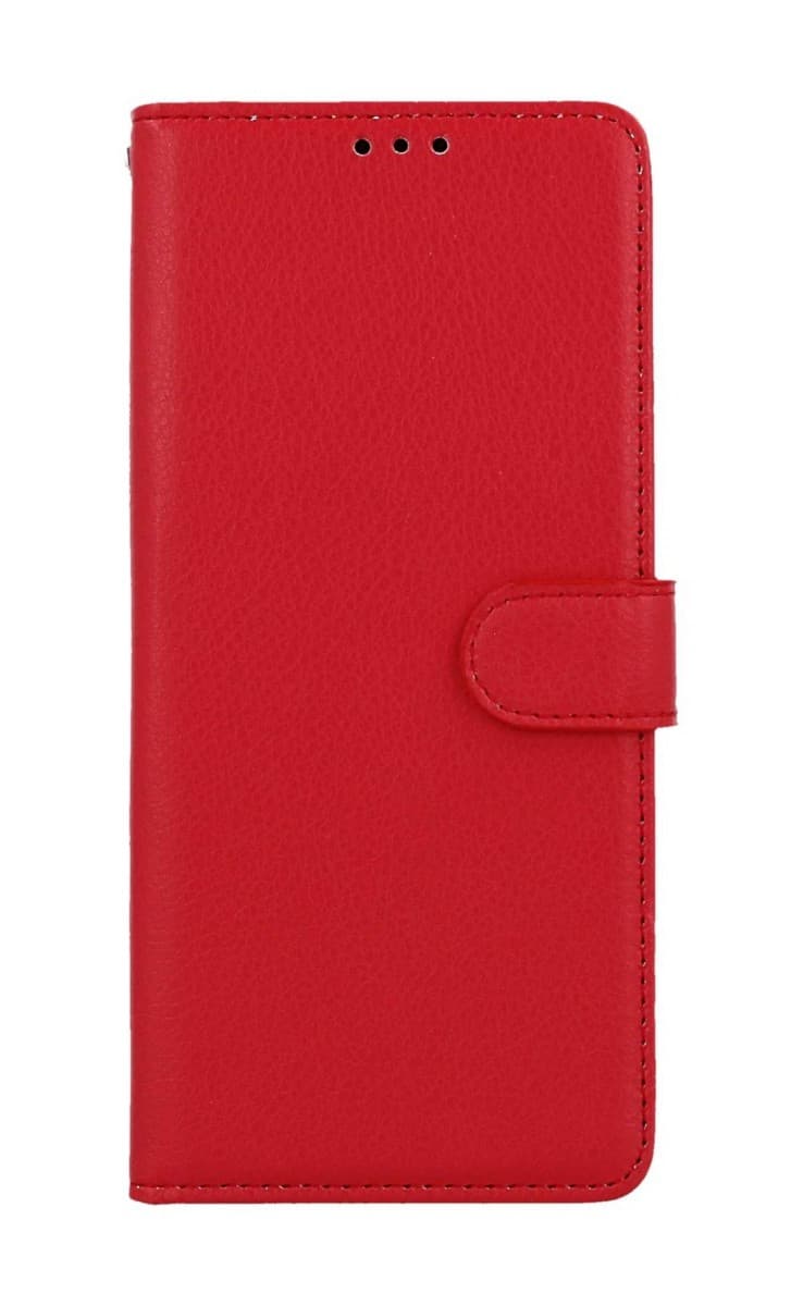 Pouzdro TopQ Xiaomi Redmi 12C knížkové červené s přezkou 95398 - náhled 1