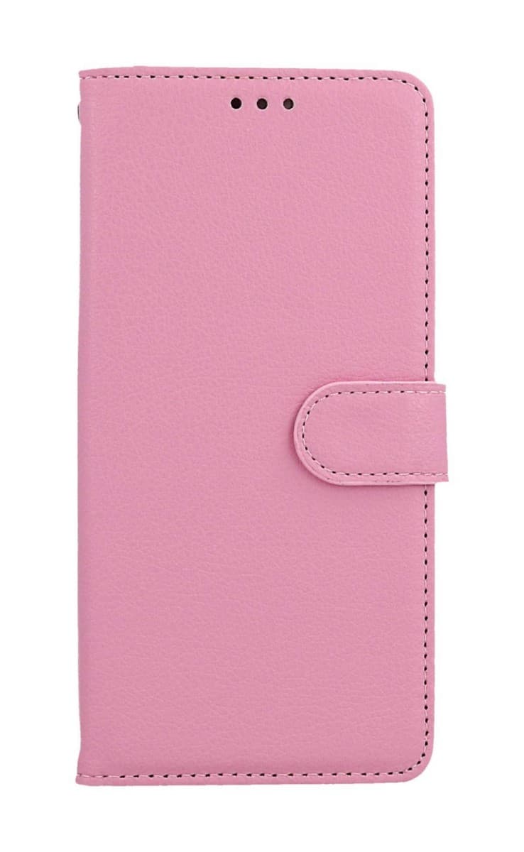 Pouzdro TopQ Xiaomi Redmi Note 12 Pro+ 5G knížkové světle růžové s přezkou 95417