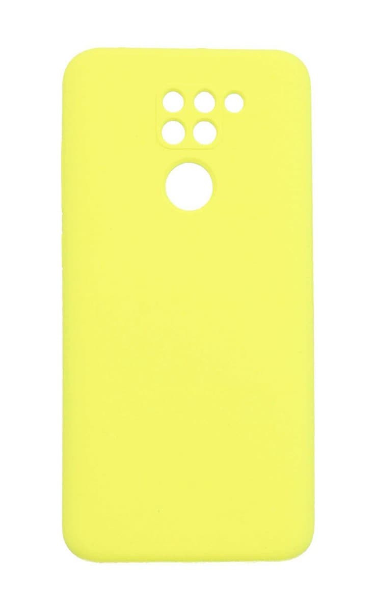 Kryt TopQ Essential Xiaomi Redmi Note 9 žlutý 85443